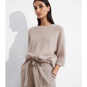 (NWT) & Other Stories Wool Knit T-Shirt | Size S | Oatmeal